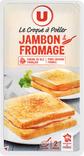 CROQUE A POELER JAMBON FROMAGE U