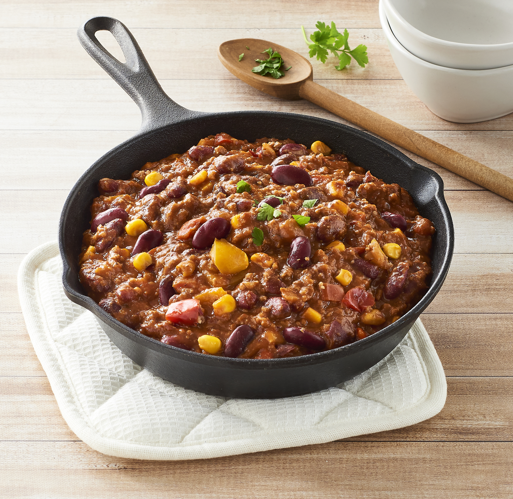 CHILI CON CARNE OU MOUSSAKA