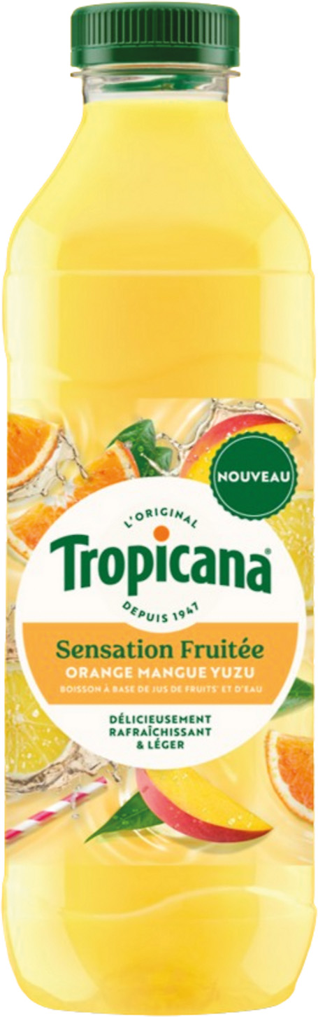 BOISSON SENSATION FRUITEE TROPICANA