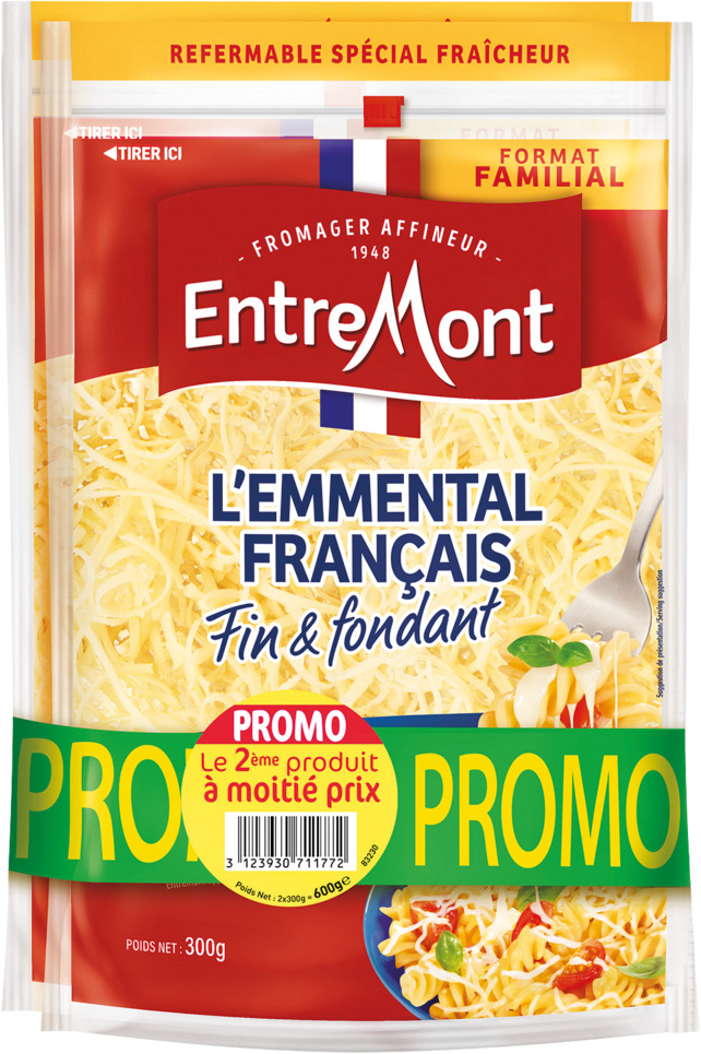 EMMENTAL RAPE AU LAIT THERMISE ENTREMONT