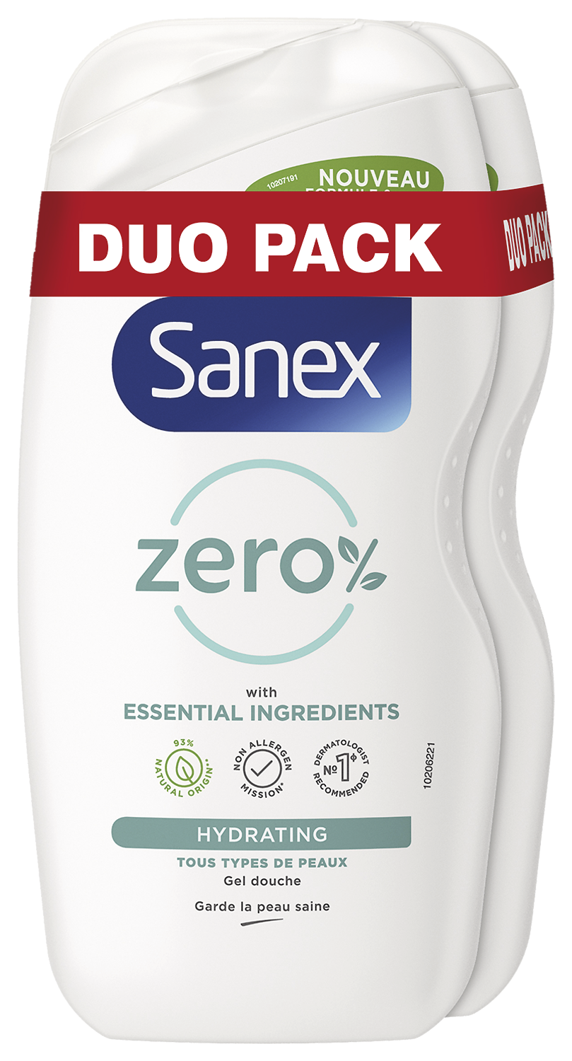 GEL DOUCHE SANEX ZERO