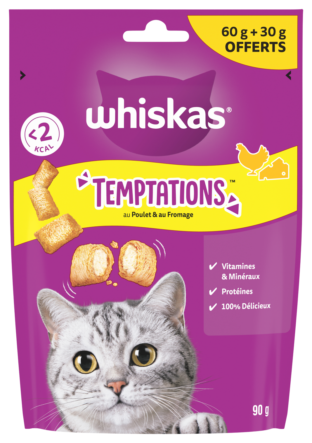 FRIANDISES POUR CHAT TEMPTATIONS WHISKAS