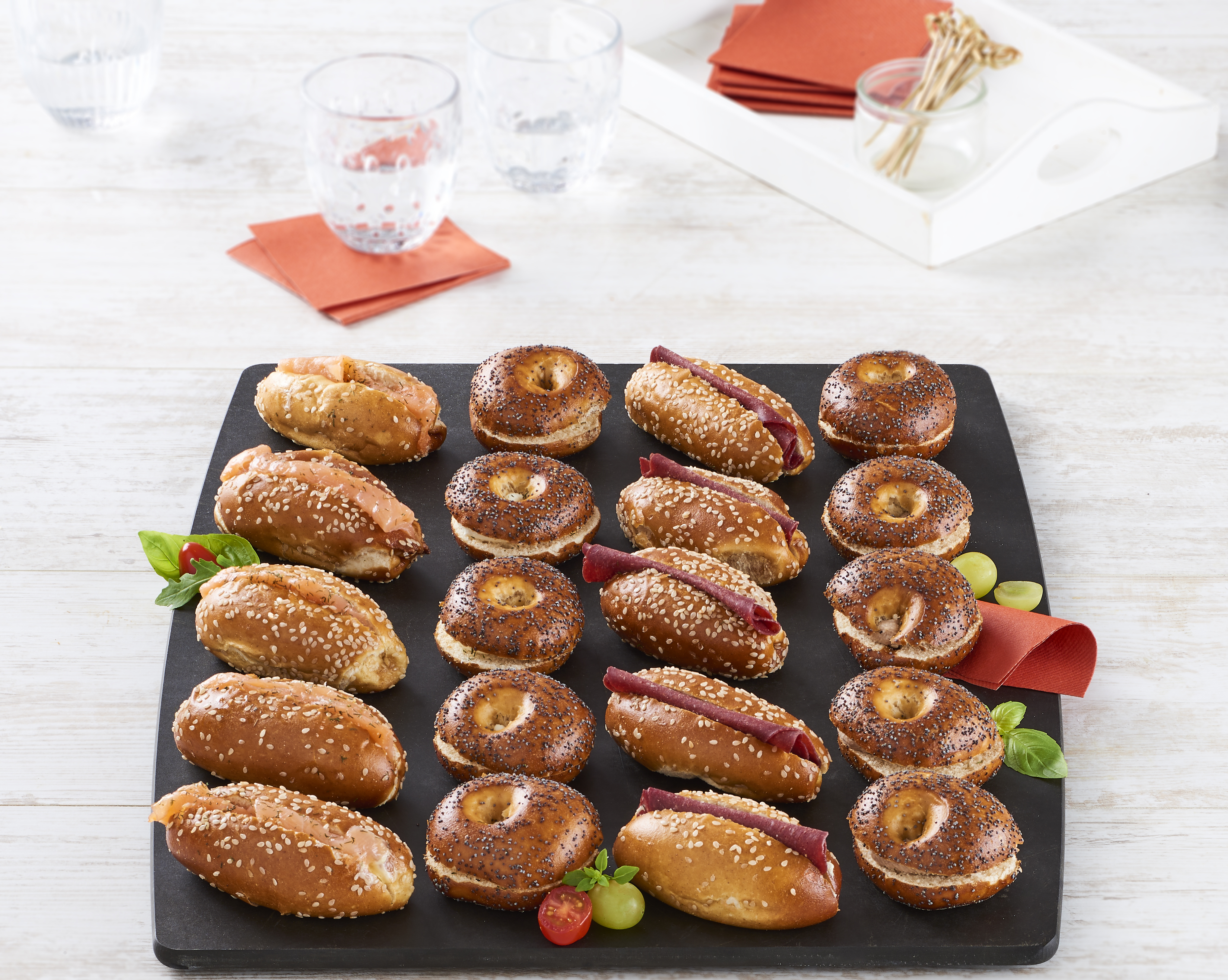 20 MINICETTES FOURRÉES ASSORTIES