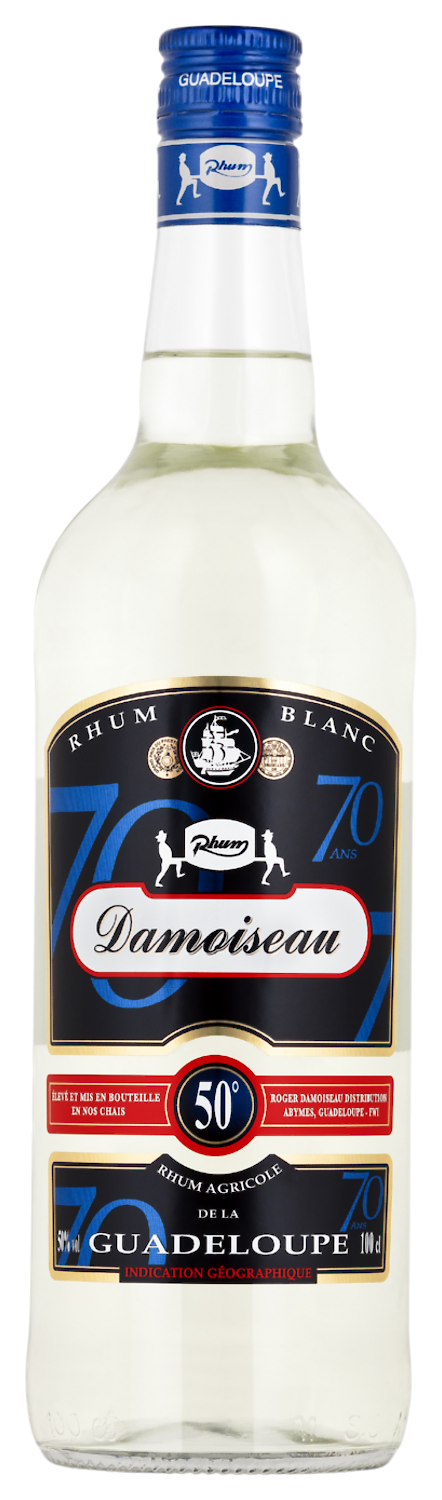 RHUM BLANC AGRICOLE DAMOISEAU 50°