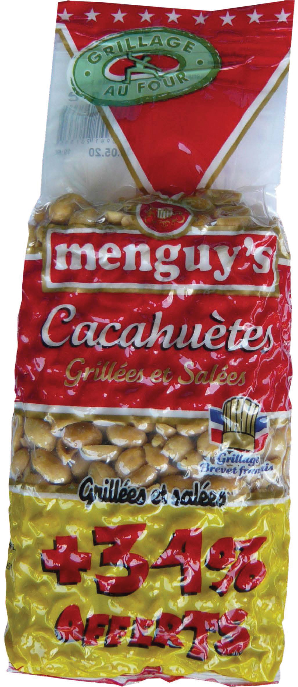 CACAHUETES GRILLEES MENGUY'S