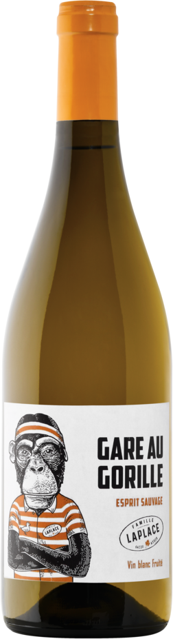 VIN DE FRANCE BLANC MOELLEUX GARE AU GORILLE FAMILLE LAPLACE