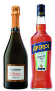 PROSECCO RICCADONNA 75 CL + APEROL 1L