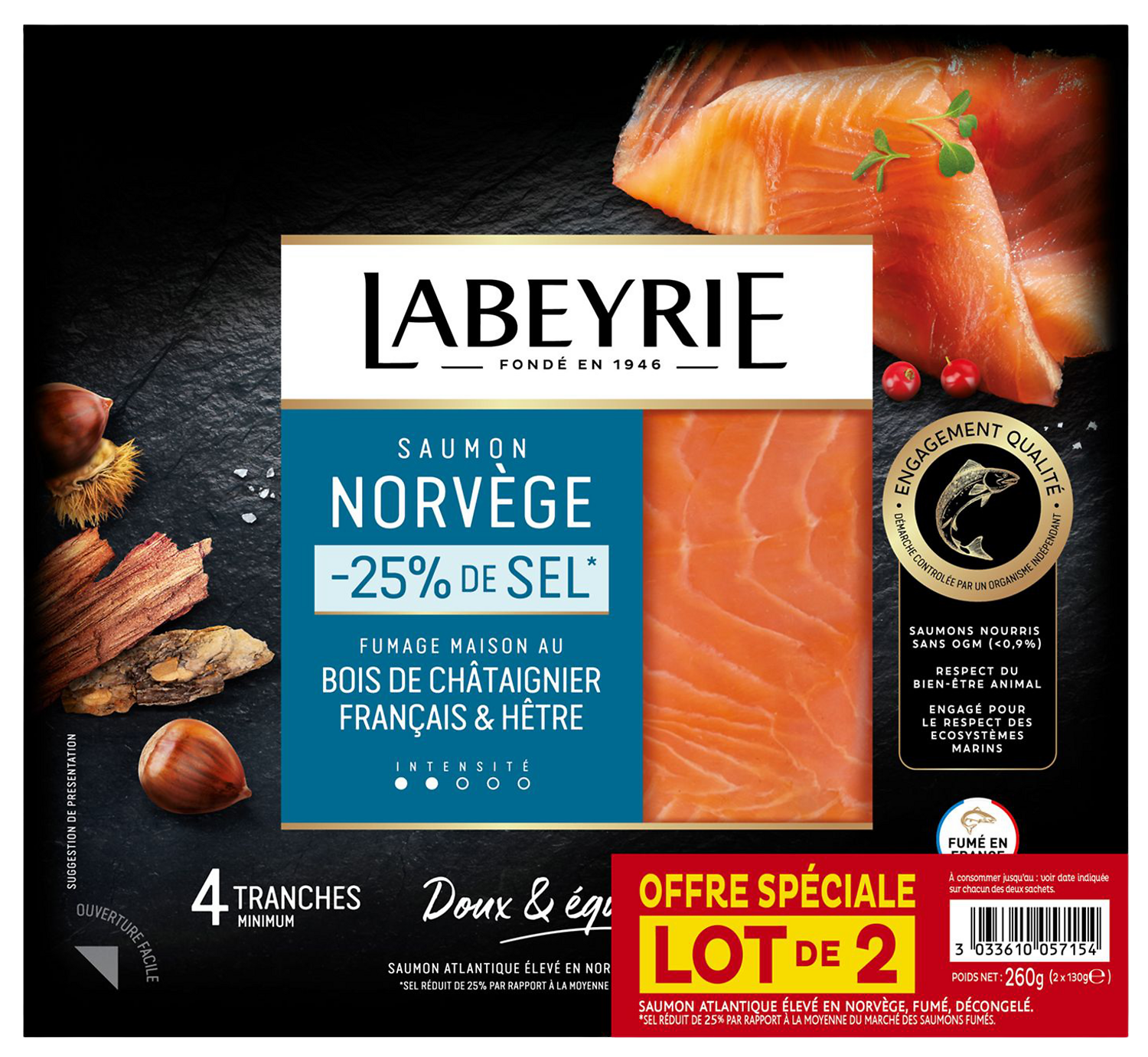 SAUMON FUME LABEYRIE