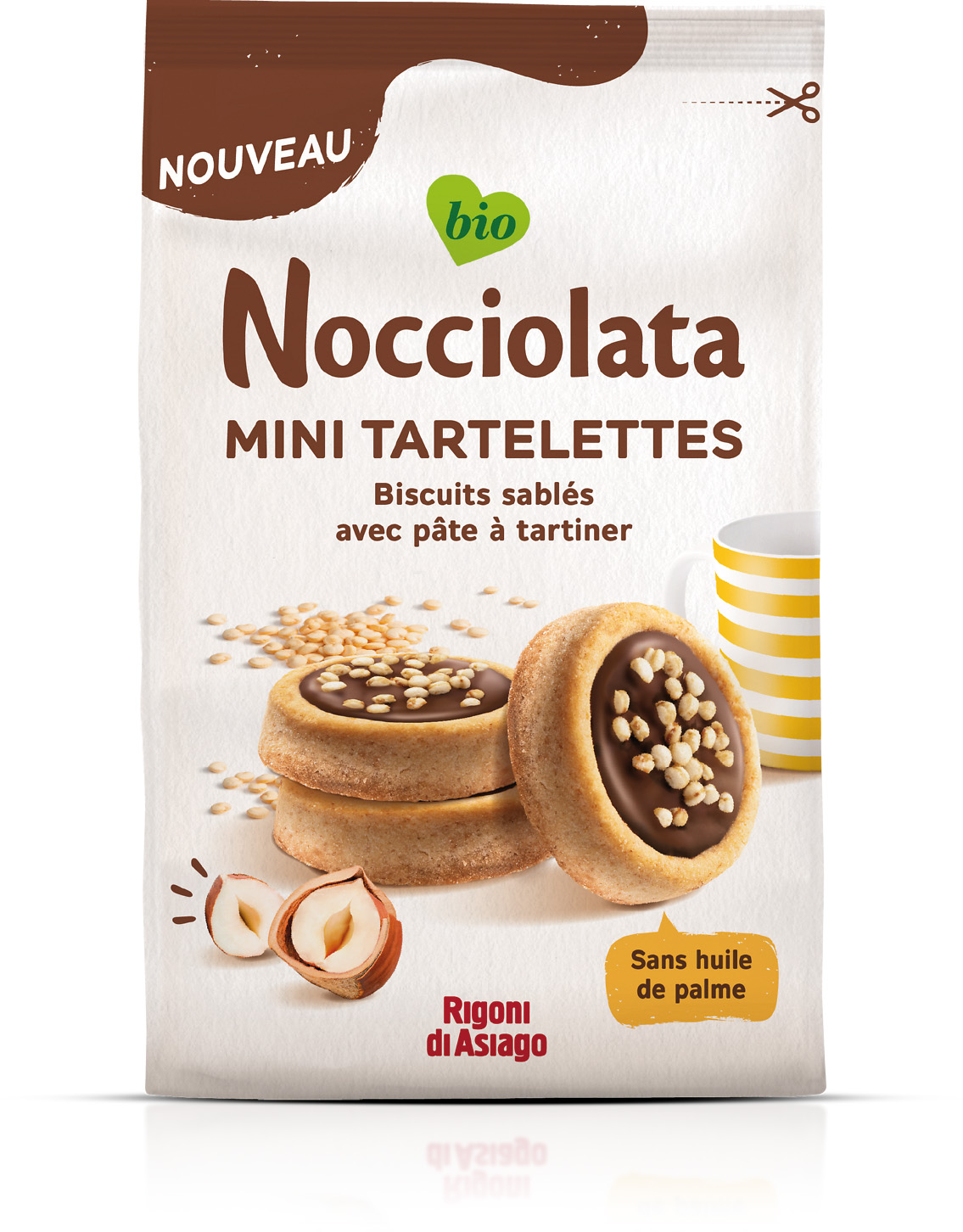 MINI TARTELETTES NOCCIOLATA BIO