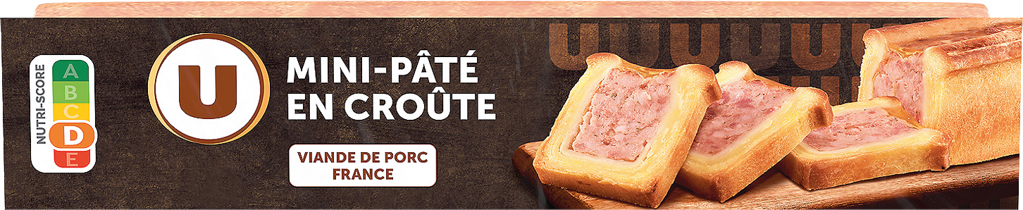 MINI-PATE EN CROUTE U