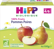 COUPELLES DE FRUITS DES 4 MOIS BIO HIPP