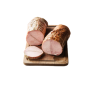 RÔTI DE PORC CUIT CHARCUTIER NATURE OU AUX HERBES