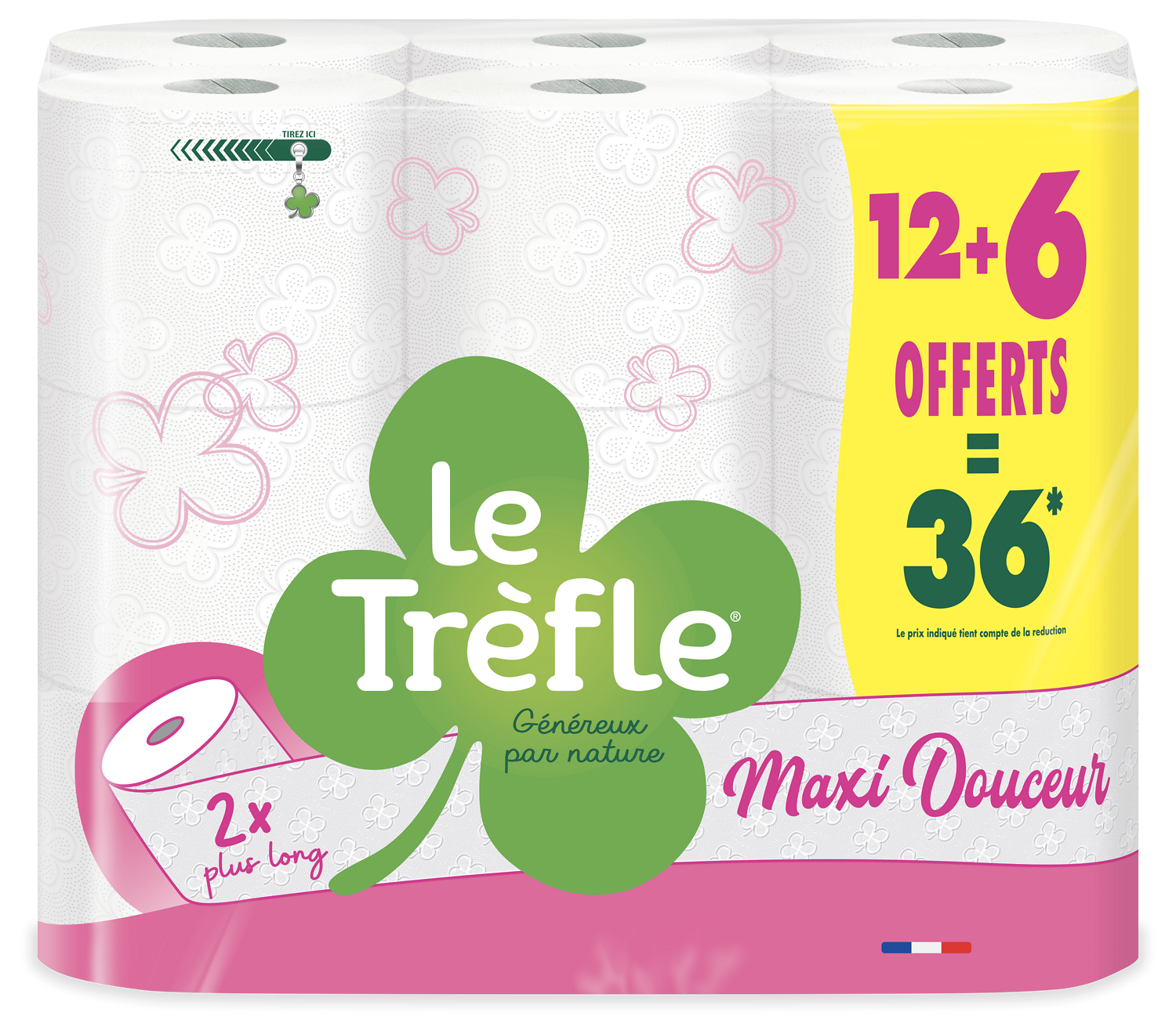 PAPIER TOILETTE LE TREFLE