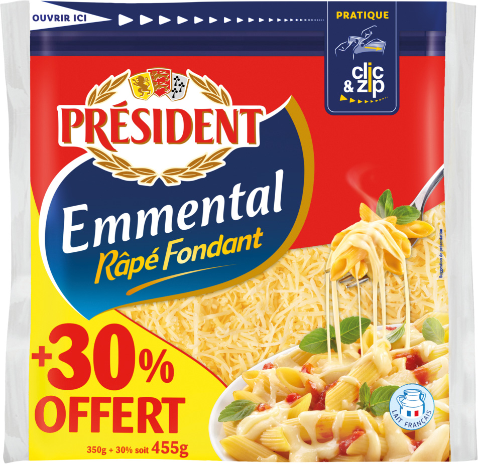 EMMENTAL PASTEURISE PRESIDENT