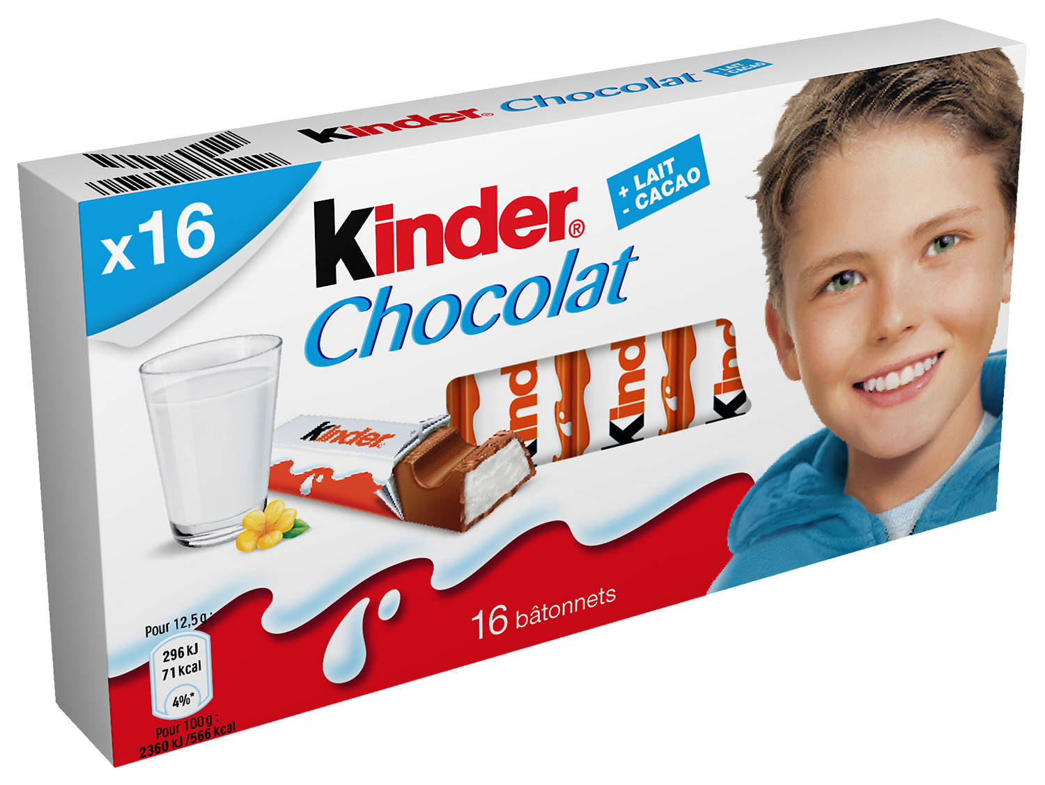 BARRES CHOCOLATEES KINDER