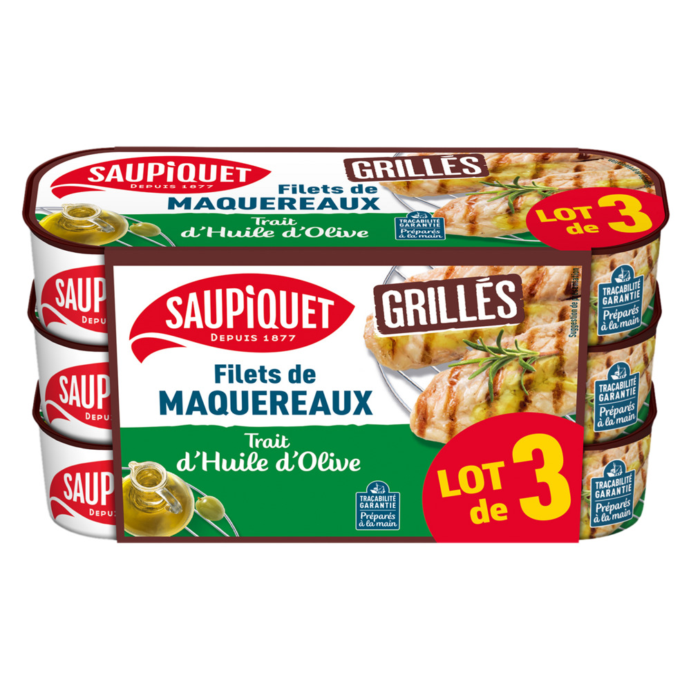FILETS DE MAQUEREAUX SAUPIQUET
