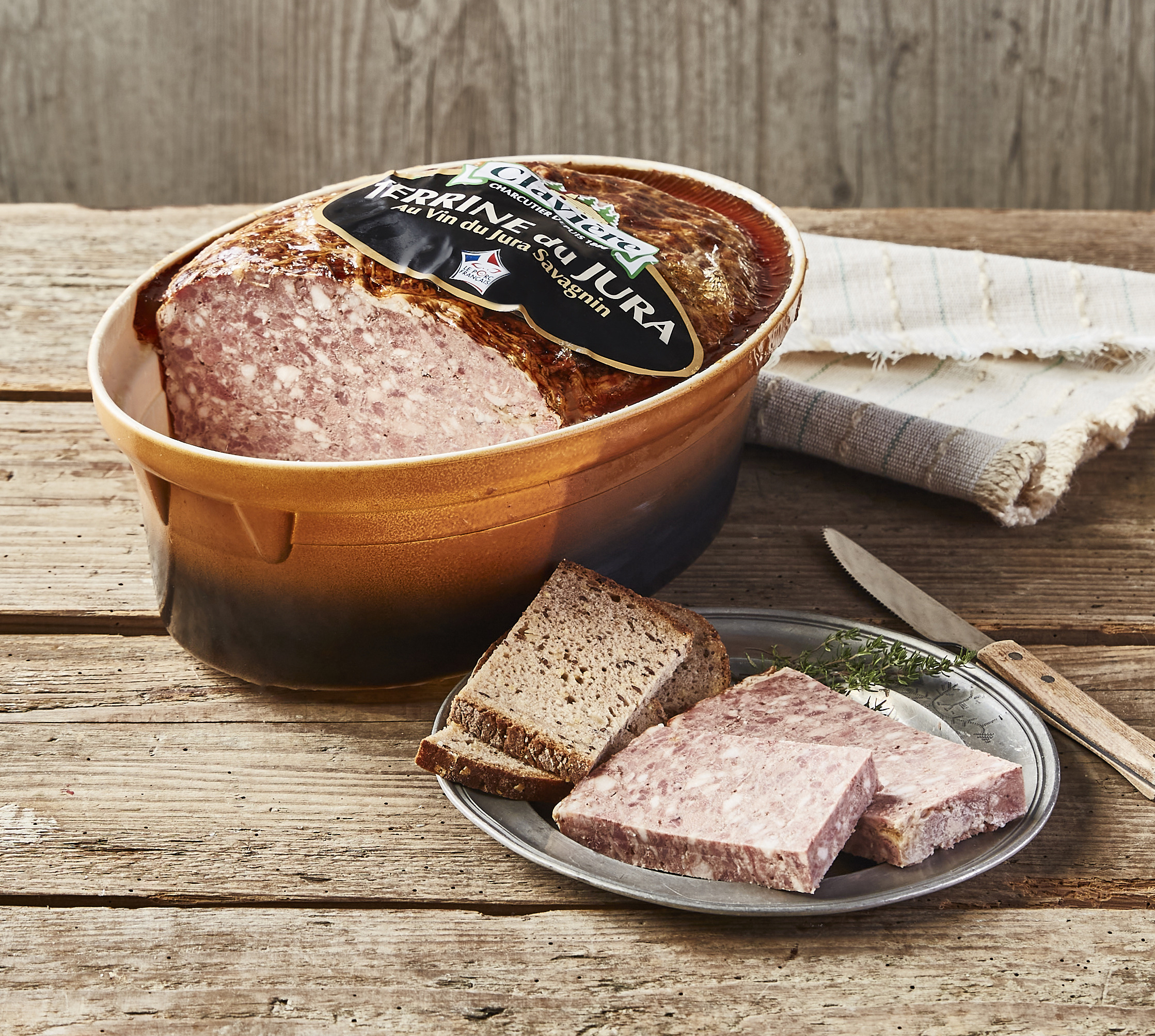 TERRINE DU JURA AU SAVAGNIN VPF CLAVIERE