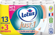 PAPIER TOILETTE LOTUS