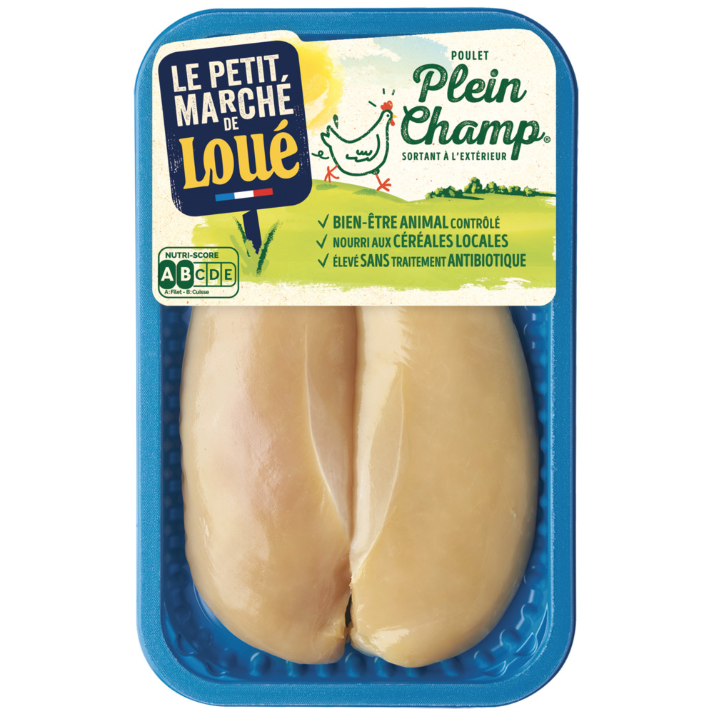 FILET DE POULET PLEIN CHAMP DE LOUE