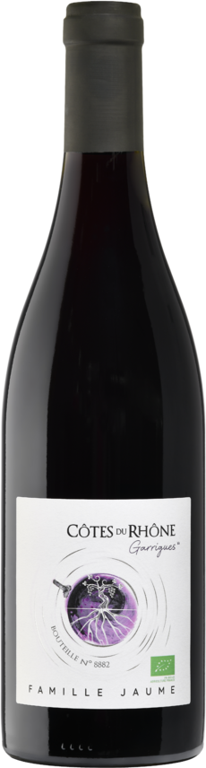 CÔTES DU RHÔNE AOP ROUGE FAMILLE JAUME GARRIGUES 2023