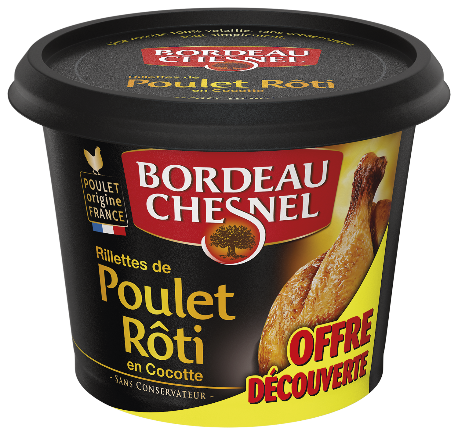 RILLETTES DE POULET ROTI BORDEAU CHESNEL