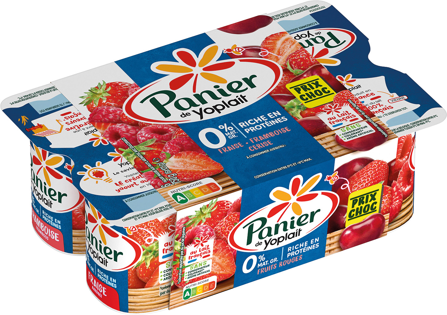 YAOURT AUX FRUITS PANIER DE YOPLAIT