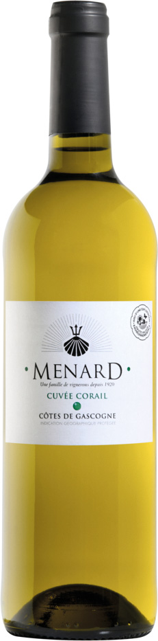 CÔTES DE GASCOGNE IGP BLANC MENARD CORAIL BLANC 2023