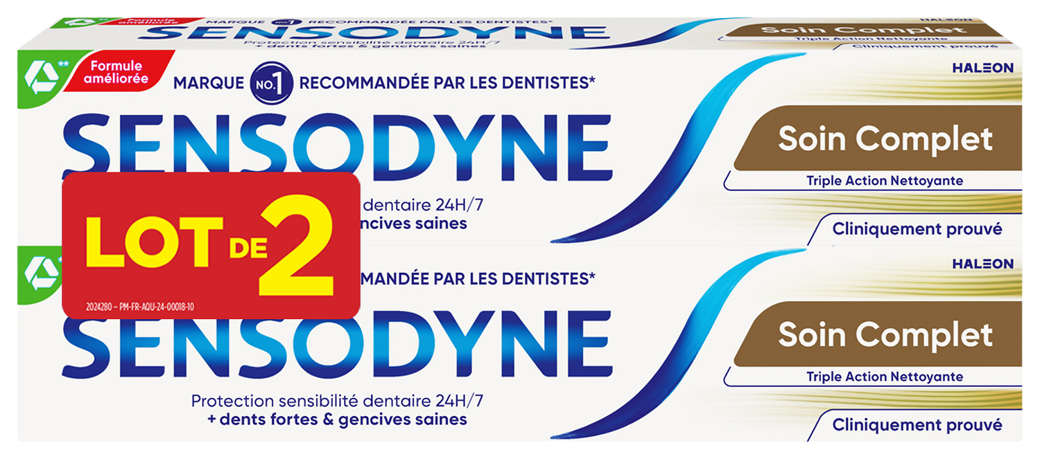 DENTIFRICE TRIPLE ACTION SENSODYNE