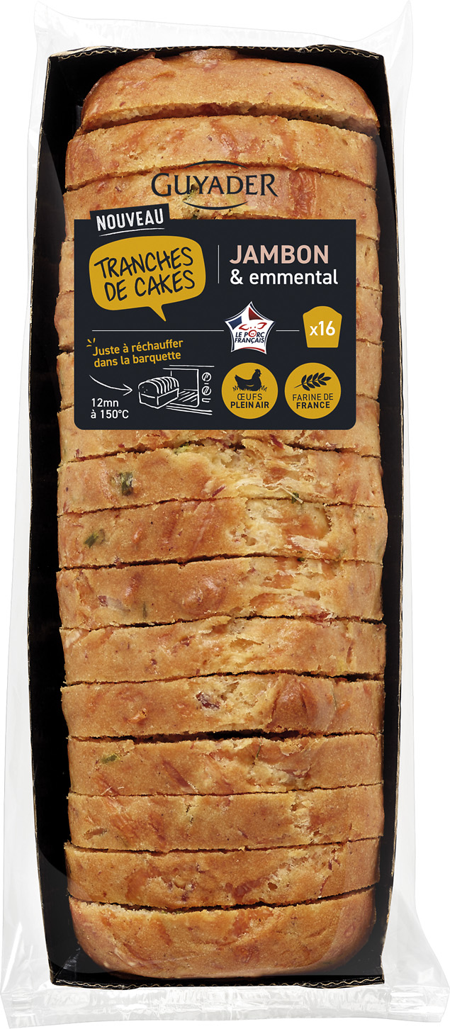 CAKE JAMBON EMMENTAL OU THON CHORIZO OU CHÈVRE TOMATES