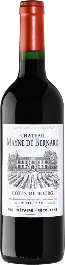 CÔTES DE BOURG AOP ROUGE CHÂTEAU MAYNE DE BERNARD 2024