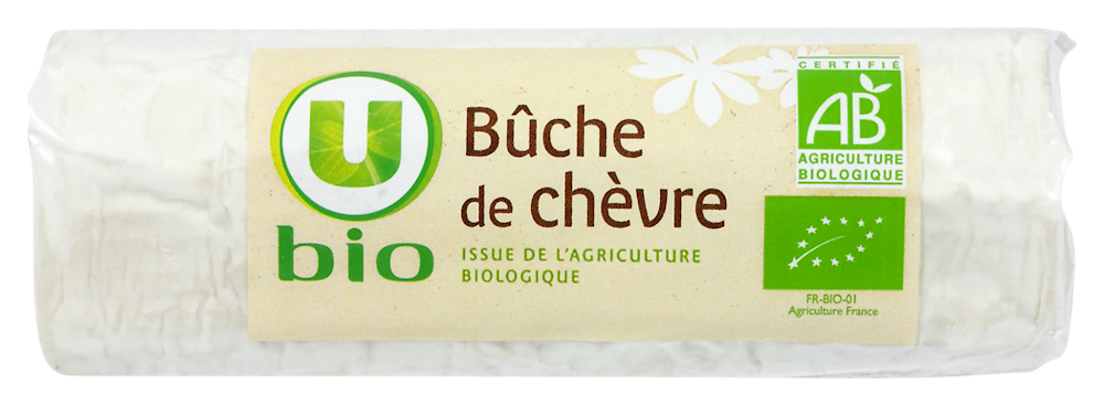 BUCHE AU LAIT PASTEURISE DE CHEVRE U BIO