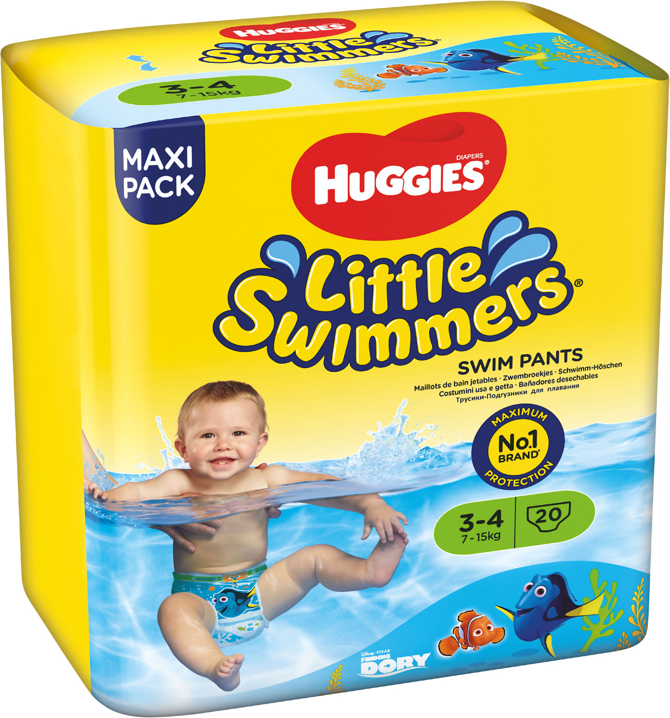 CULOTTES DE BAIN LITTLE SWIMMERS HUGGIES