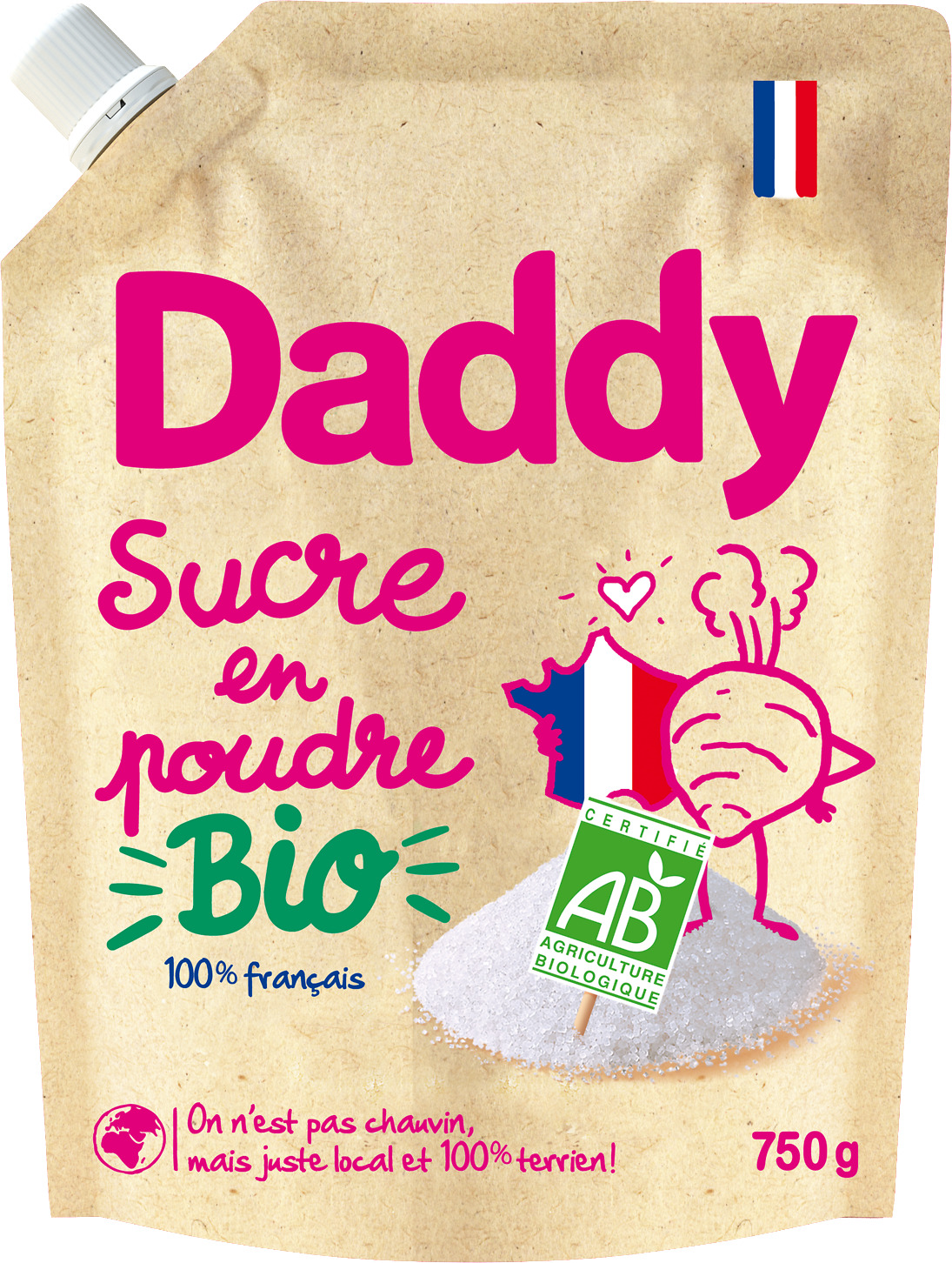 SUCRE EN POUDRE BIO DADDY