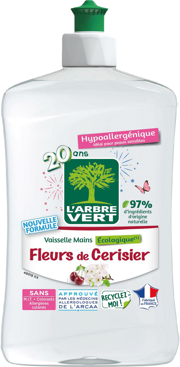 LIQUIDE VAISSELLE L'ARBRE VERT