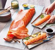 FILET DE SAUMON ATLANTIQUE FUMÉ À LA FICELLE "CORRUE"