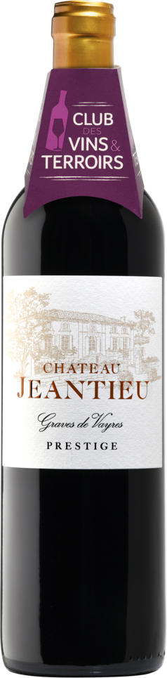 GRAVES DE VAYRES AOP ROUGE CHÂTEAU JEANTIEU PRESTIGE 2019
