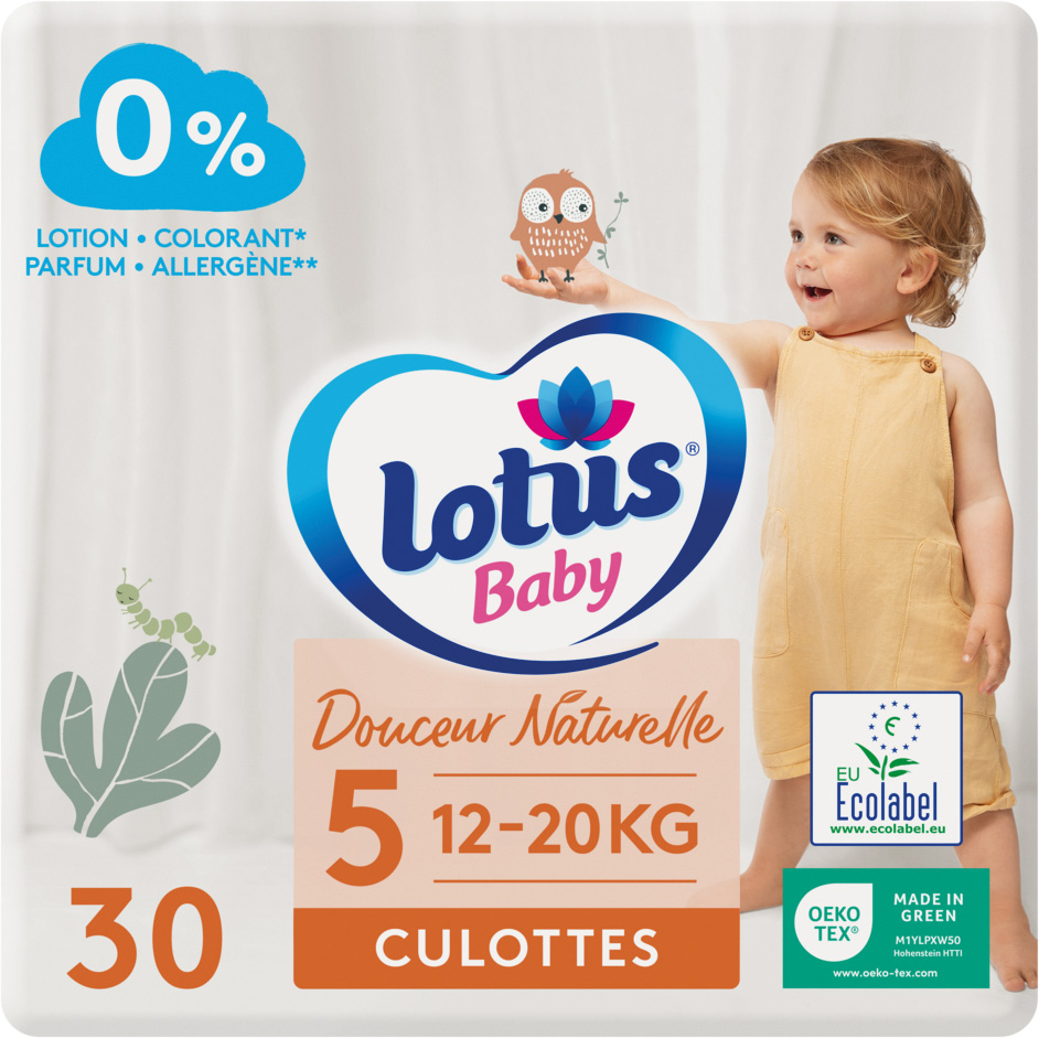 CULOTTES NATURELLES LOTUS BABY