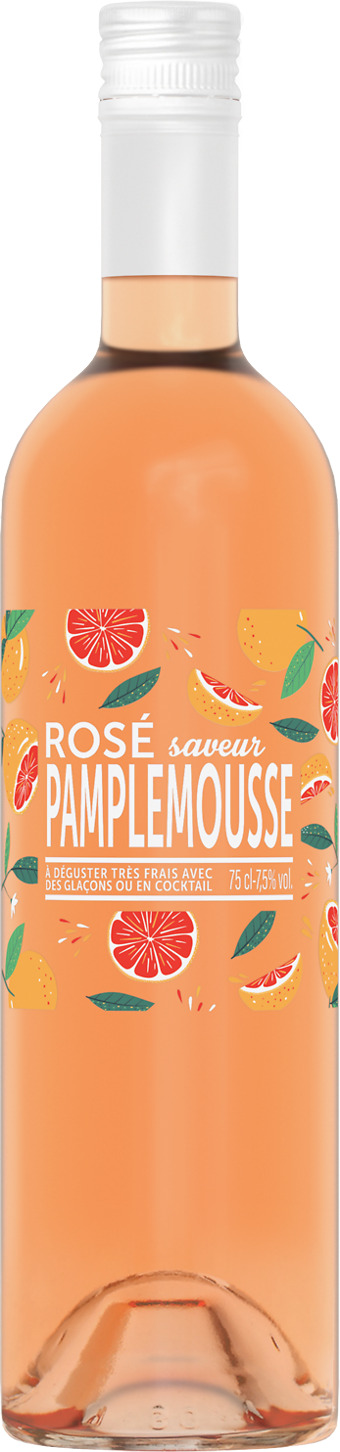 BOISSON AROMATISEE A BASE DE VIN PAMPLEMOUSSE U