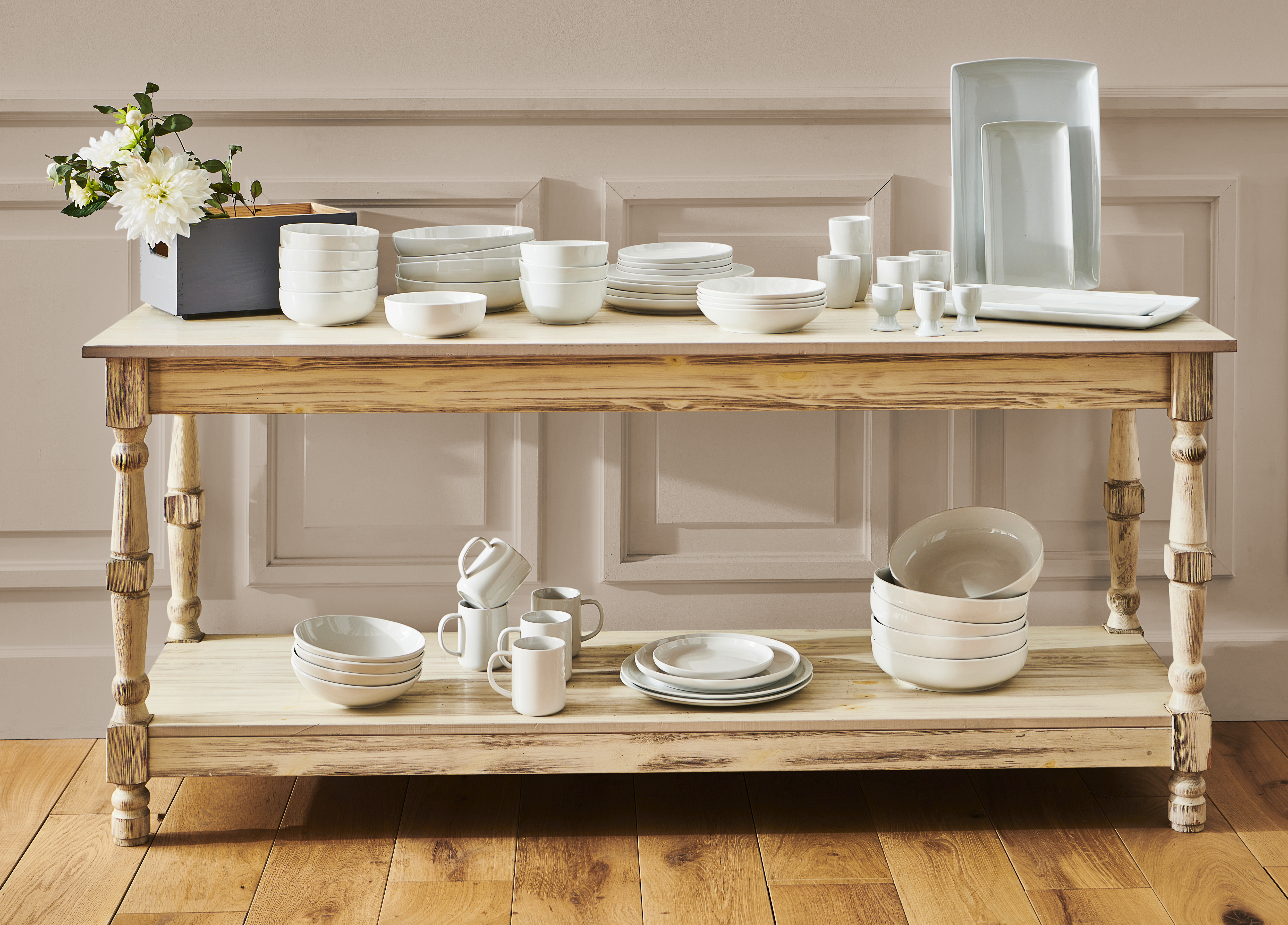 VAISSELLE PORCELAINE BLANCHE