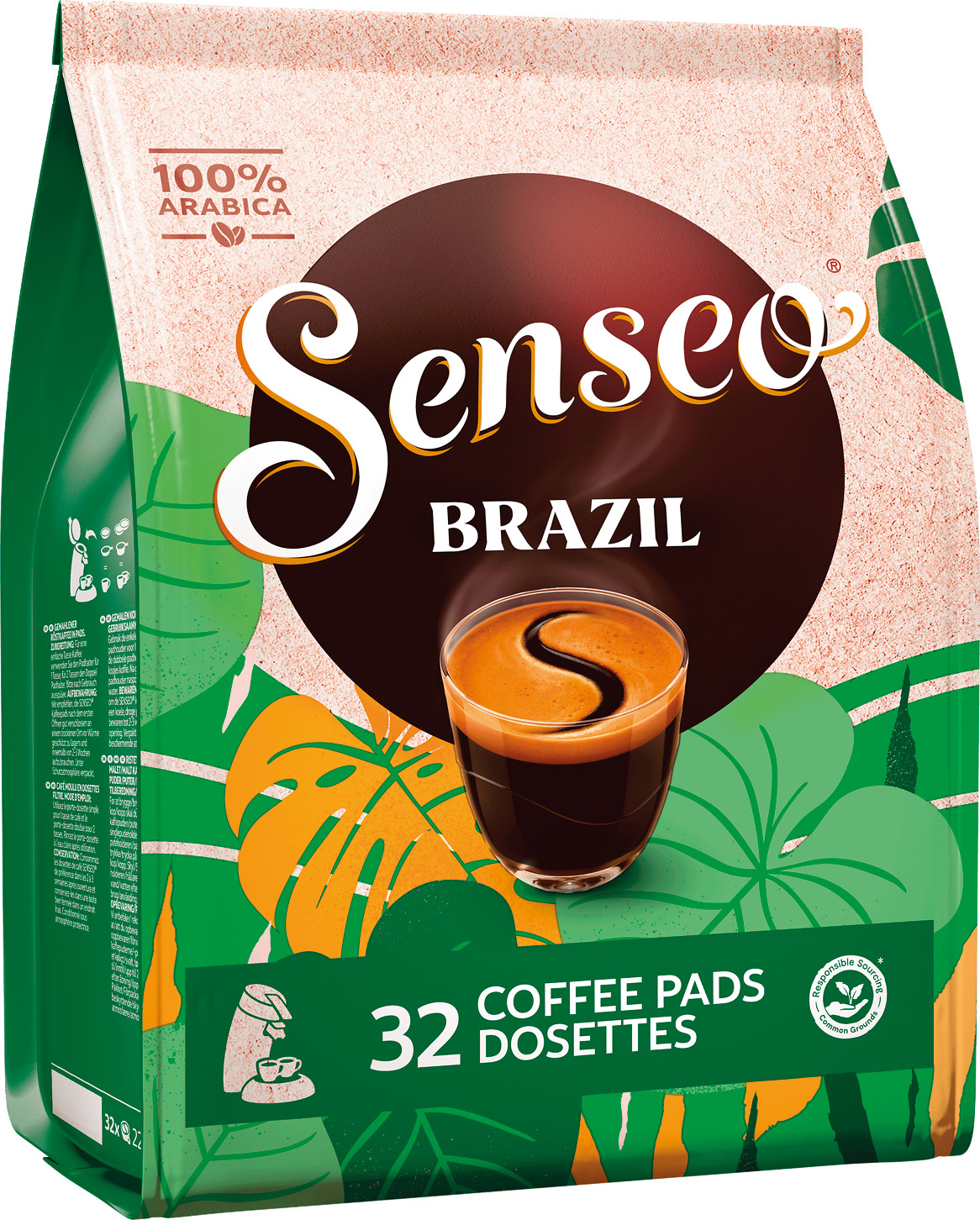 CAFE DOSETTES ESPRESSO COMPATIBLE SENSEO