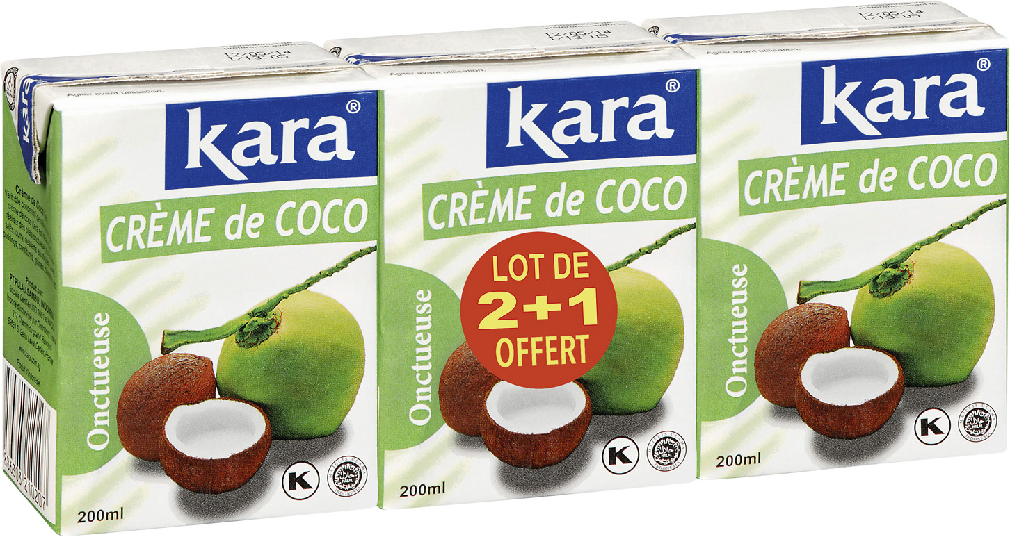 CREME OU LAIT DE COCO KARA