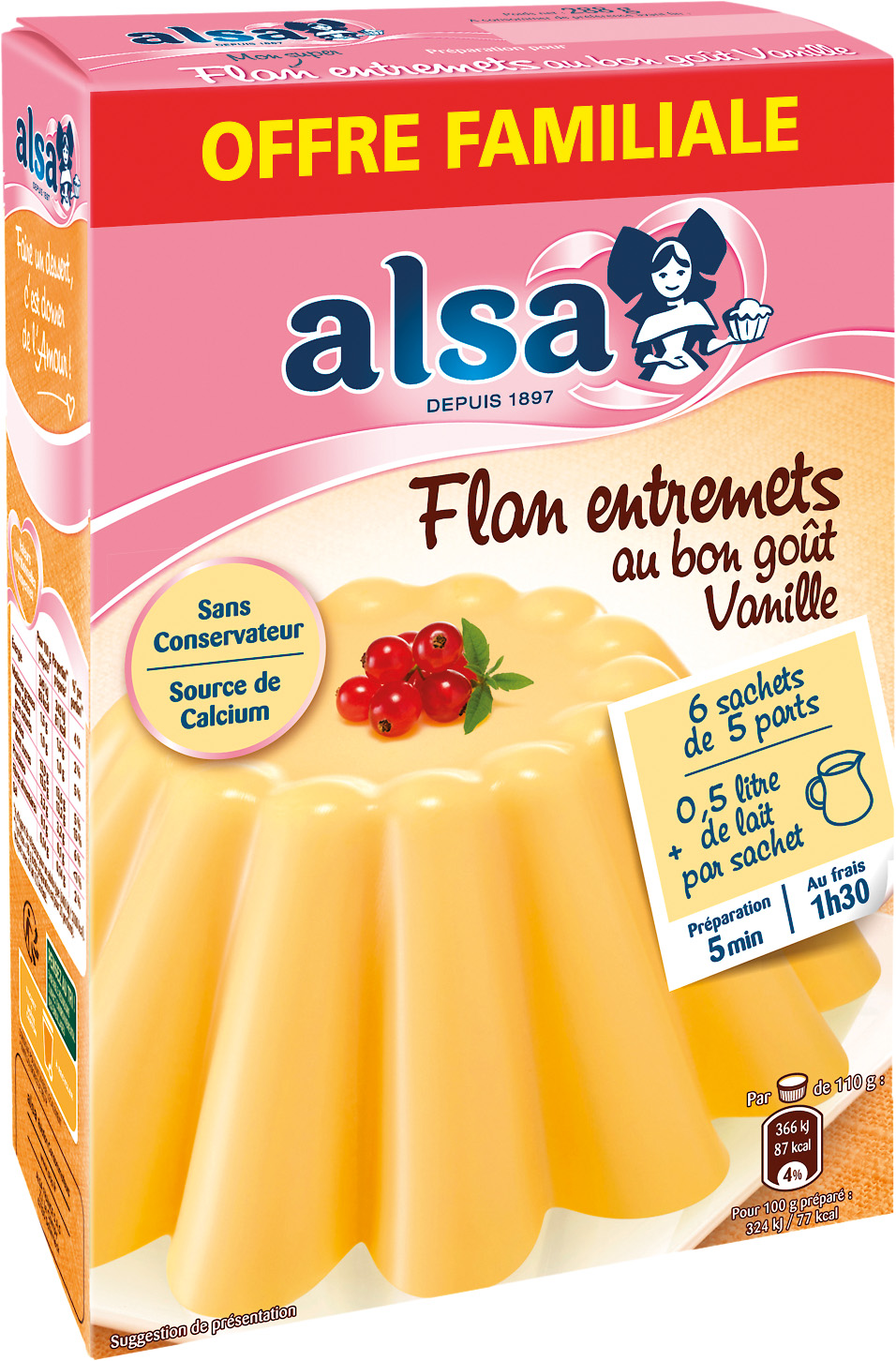 FLAN ENTREMET ALSA