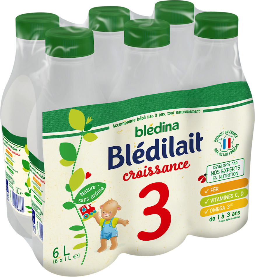 BLEDILAIT CROISSANCE 3 DES 1 AN BLEDINA