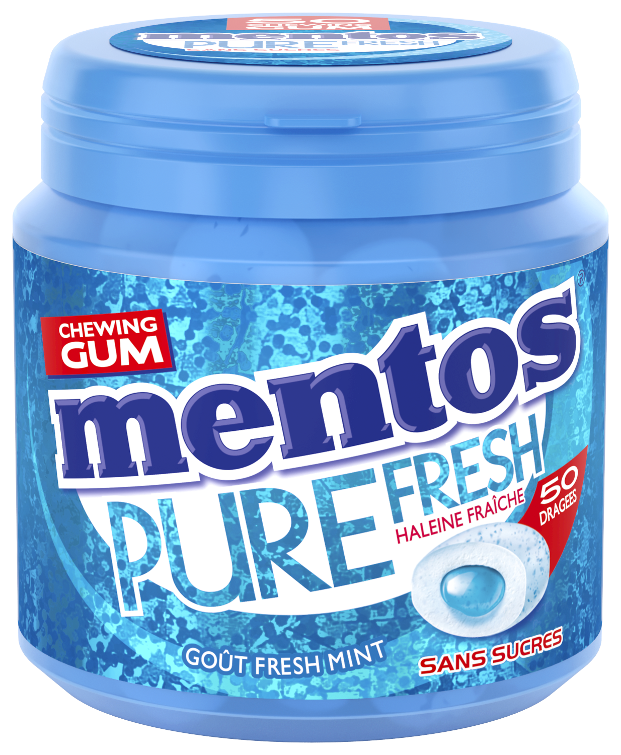 CHEWING GUM MENTOS