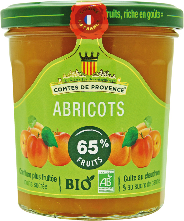 CONFITURE BIO LES COMTES DE PROVENCE