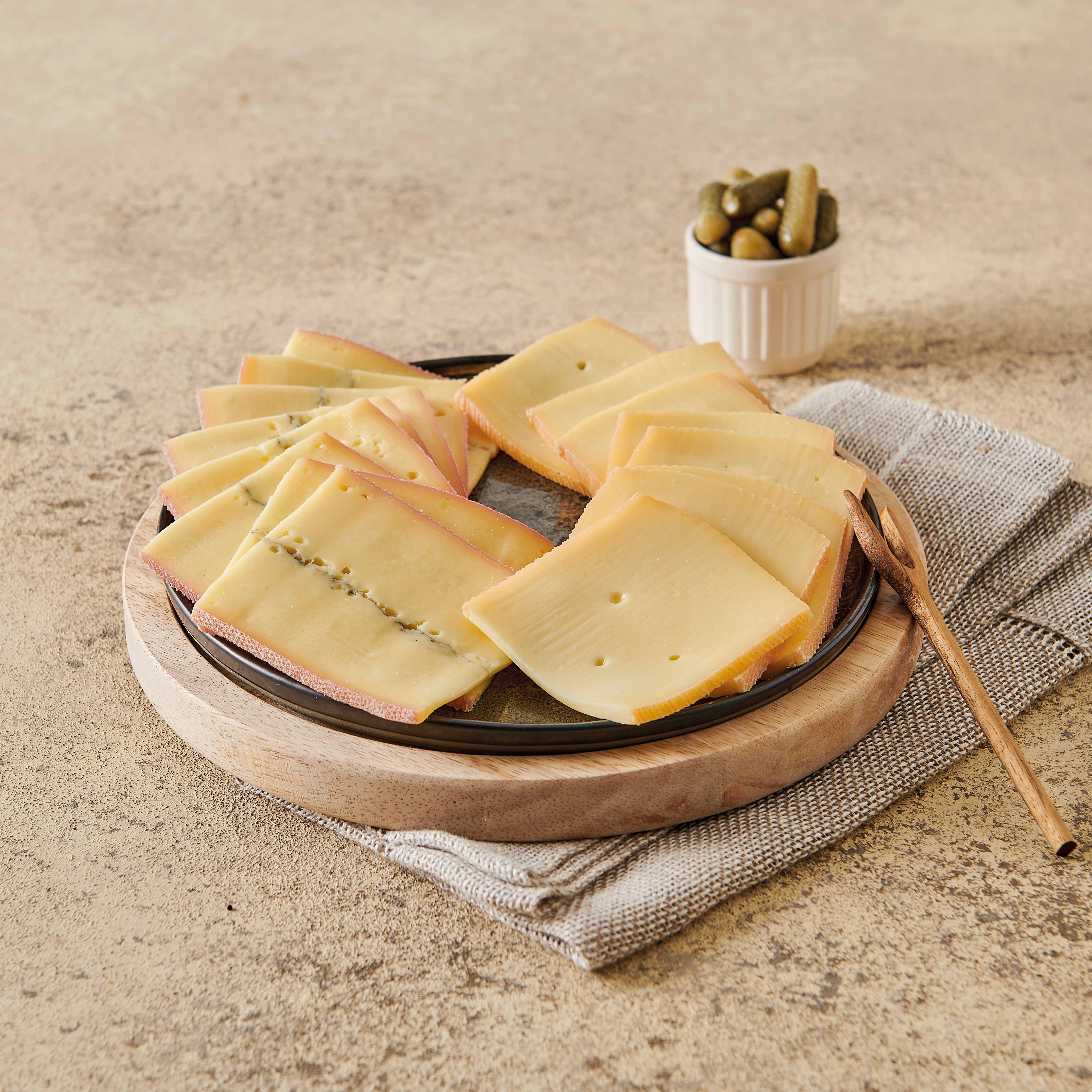 DUO DE FROMAGES POUR RACLETTE LE MONTAGNON