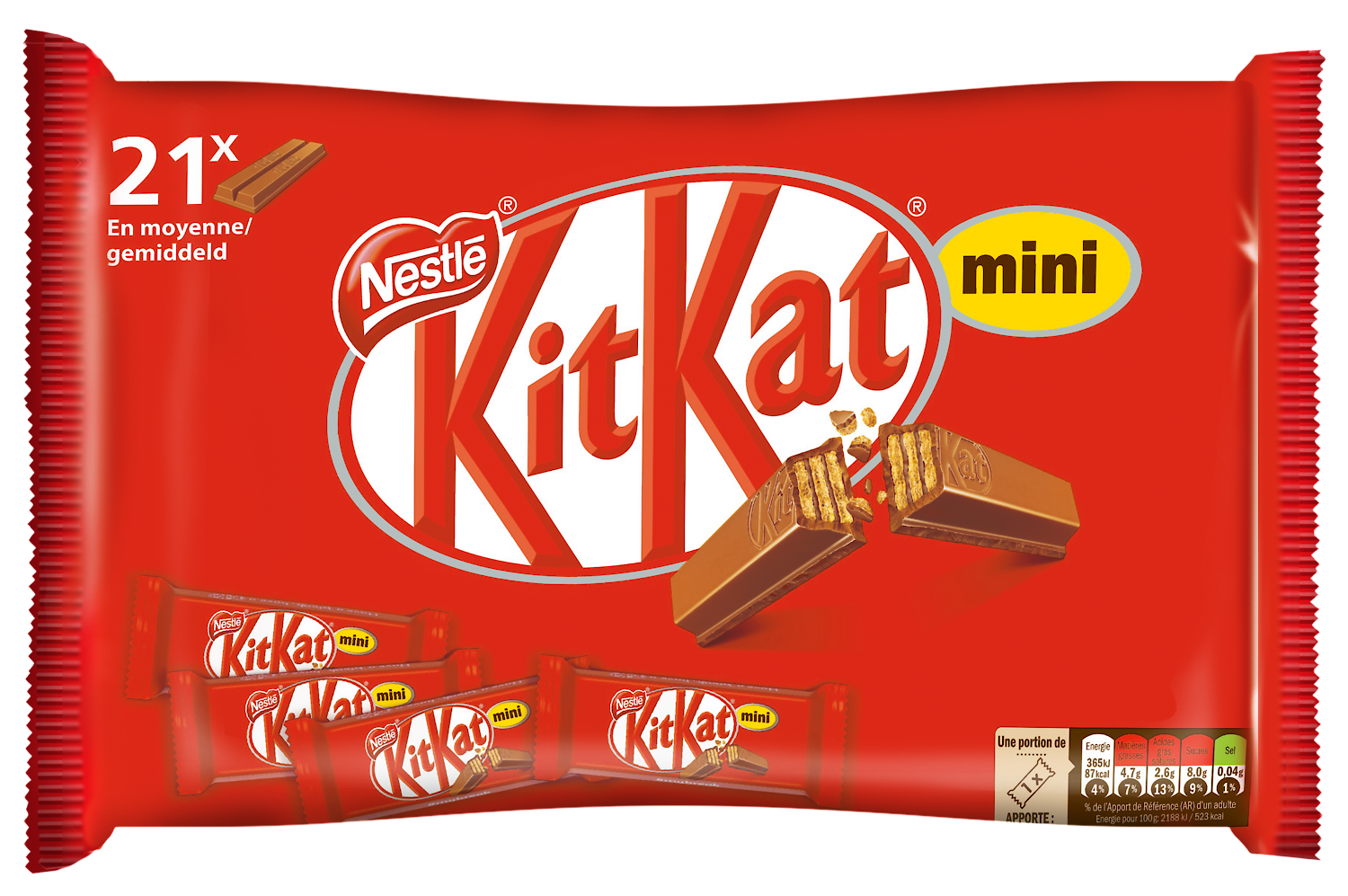 MINI BARRES KIT KAT