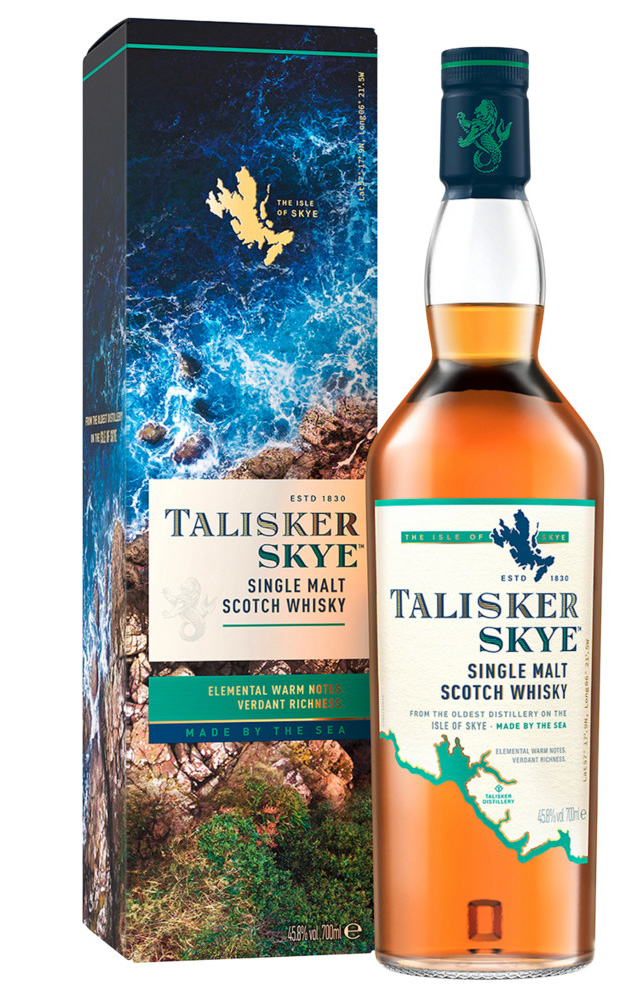 SINGLE MALT SCOTCH WHISKY TALISKER SKYE 45,8°