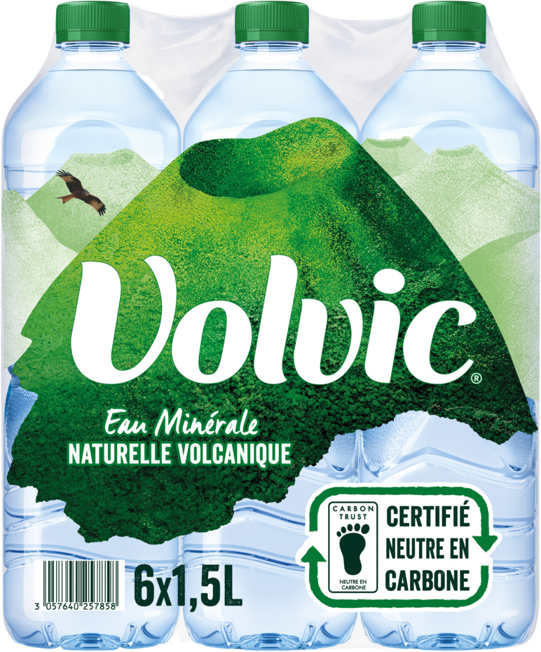 EAU MINERALE NATURELLE VOLVIC