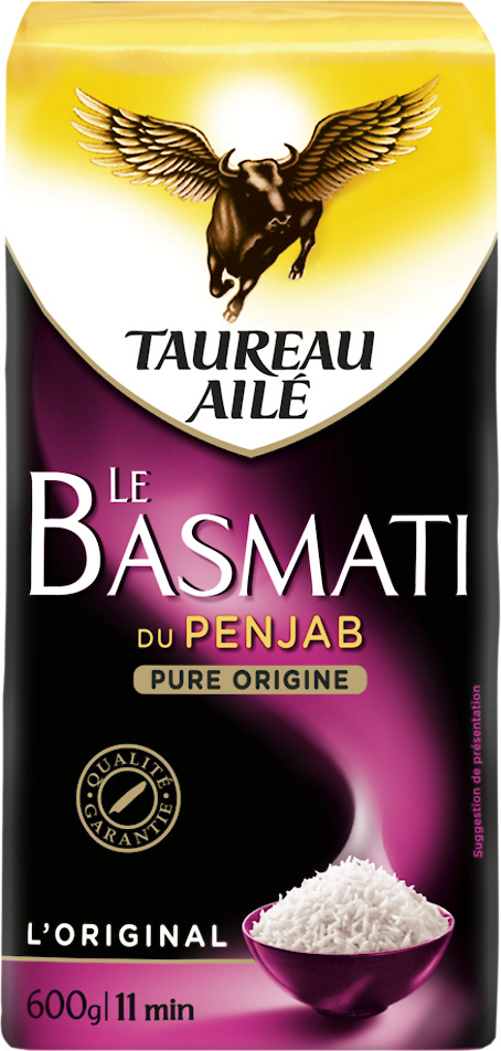 RIZ BASMATI DU PENJAB TAUREAU AILE